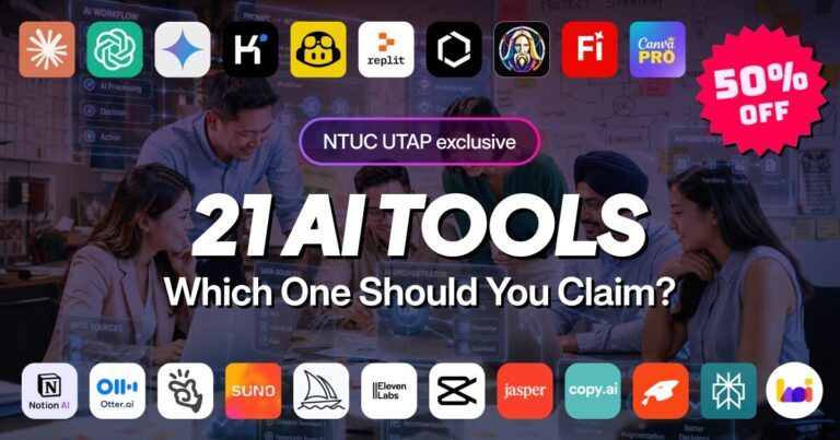 21 UTAP-Approved AI Tools You Can Subscribe to With NTUC Subsidy in Singapore (2026 Full Breakdown)